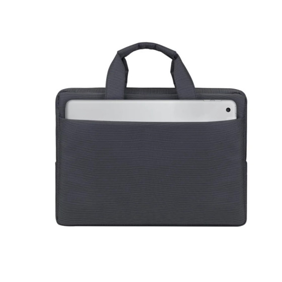 FINE SACOCHE NOIRE (PU) POUR ORDINATEURS PORTABLES 13,3" (A8920BLACK)