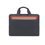FINE SACOCHE NOIRE (PU) POUR ORDINATEURS PORTABLES 13,3" (A8920BLACK)