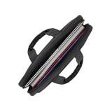 FINE SACOCHE NOIRE (PU) POUR ORDINATEURS PORTABLES 13,3" (A8920BLACK)