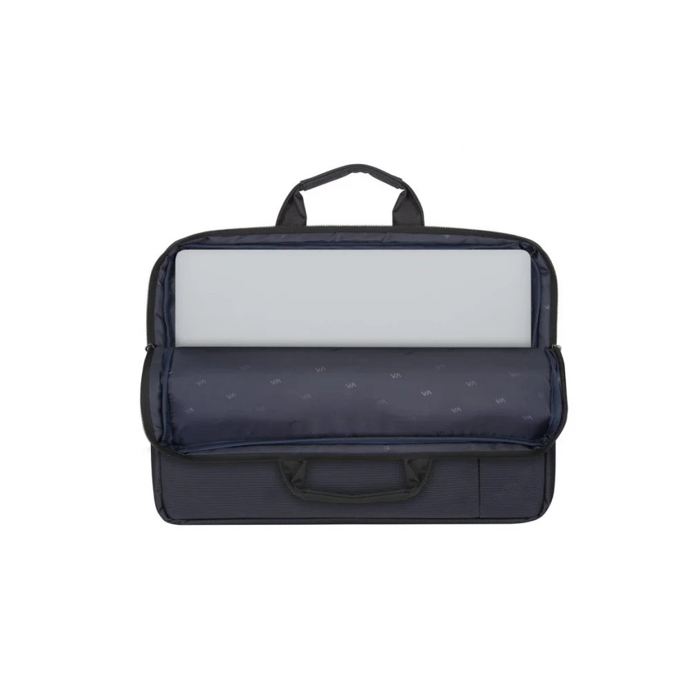 FINE SACOCHE NOIRE (PU) POUR ORDINATEURS PORTABLES 13,3" (A8920BLACK)