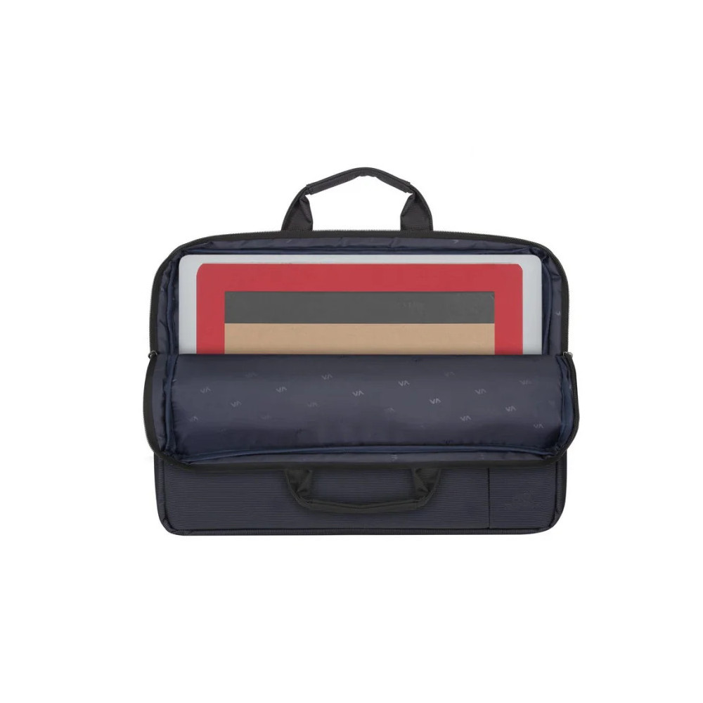 FINE SACOCHE NOIRE (PU) POUR ORDINATEURS PORTABLES 13,3" (A8920BLACK)