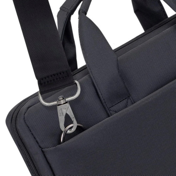 FINE SACOCHE NOIRE (PU) POUR ORDINATEURS PORTABLES 13,3" (A8920BLAC...