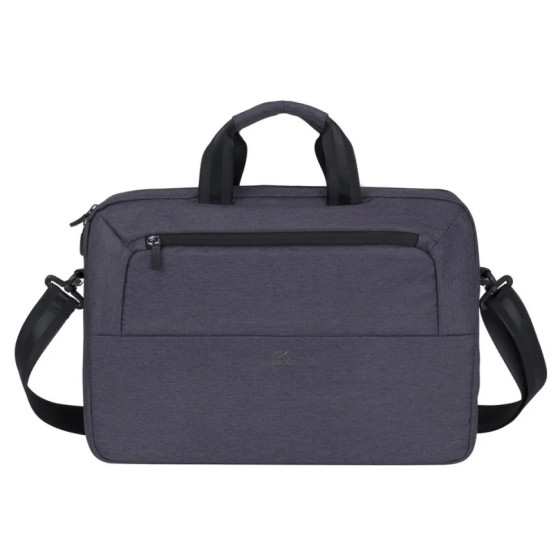 SACOCHE RIVACASE NOIRE À BANDOULIÈRE SUZUKA 7730 POUR ORDINATEURS PORTABLES 15.6" (7730BLACK)