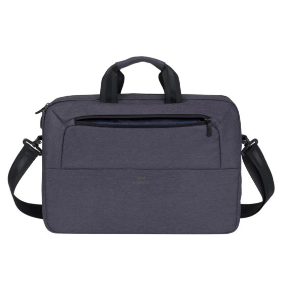 SACOCHE RIVACASE NOIRE À BANDOULIÈRE SUZUKA 7730 POUR ORDINATEURS PORTABLES 15.6" (7730BLACK)