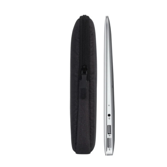NOIR ECO POCHETTE D'ORDINATEUR PORTABLE 13.3-14" (7703 BLACK)