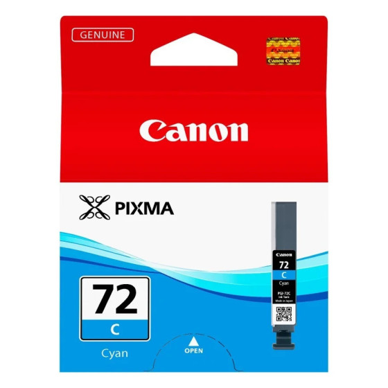 CANON PGI-72C CYAN - CARTOUCHE D'ENCRE CANON D'ORIGINE (6404B001AA)