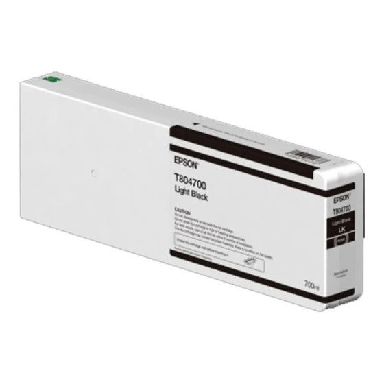 EPSON T8047 NOIR CLAIRE - CARTOUCHE D'ENCRE EPSON ULTRACHROME HDX/HD 700ML (C13T804700)