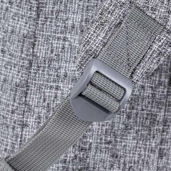 SAC À DOS POUR L'ORDINATEUR PORTABLE 15.6" (7962 LIGHT GREY)