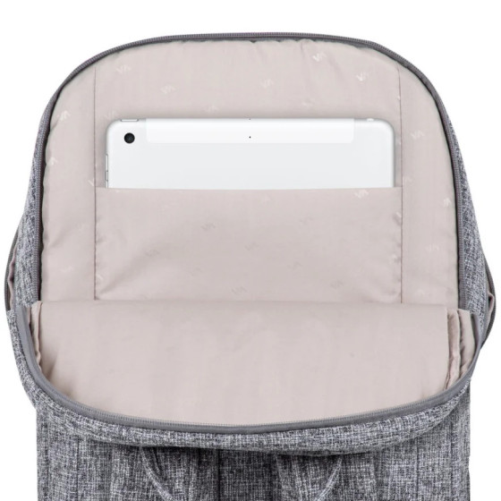 SAC À DOS POUR L'ORDINATEUR PORTABLE 15.6" (7962 LIGHT GREY)