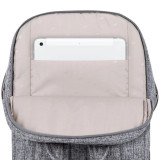 SAC À DOS POUR L'ORDINATEUR PORTABLE 15.6" (7962 LIGHT GREY)