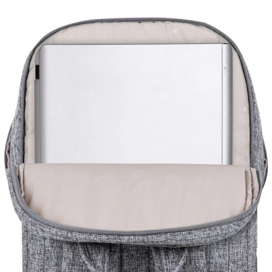 SAC À DOS POUR L'ORDINATEUR PORTABLE 15.6" (7962 LIGHT GREY)
