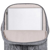 SAC À DOS POUR L'ORDINATEUR PORTABLE 15.6" (7962 LIGHT GREY)