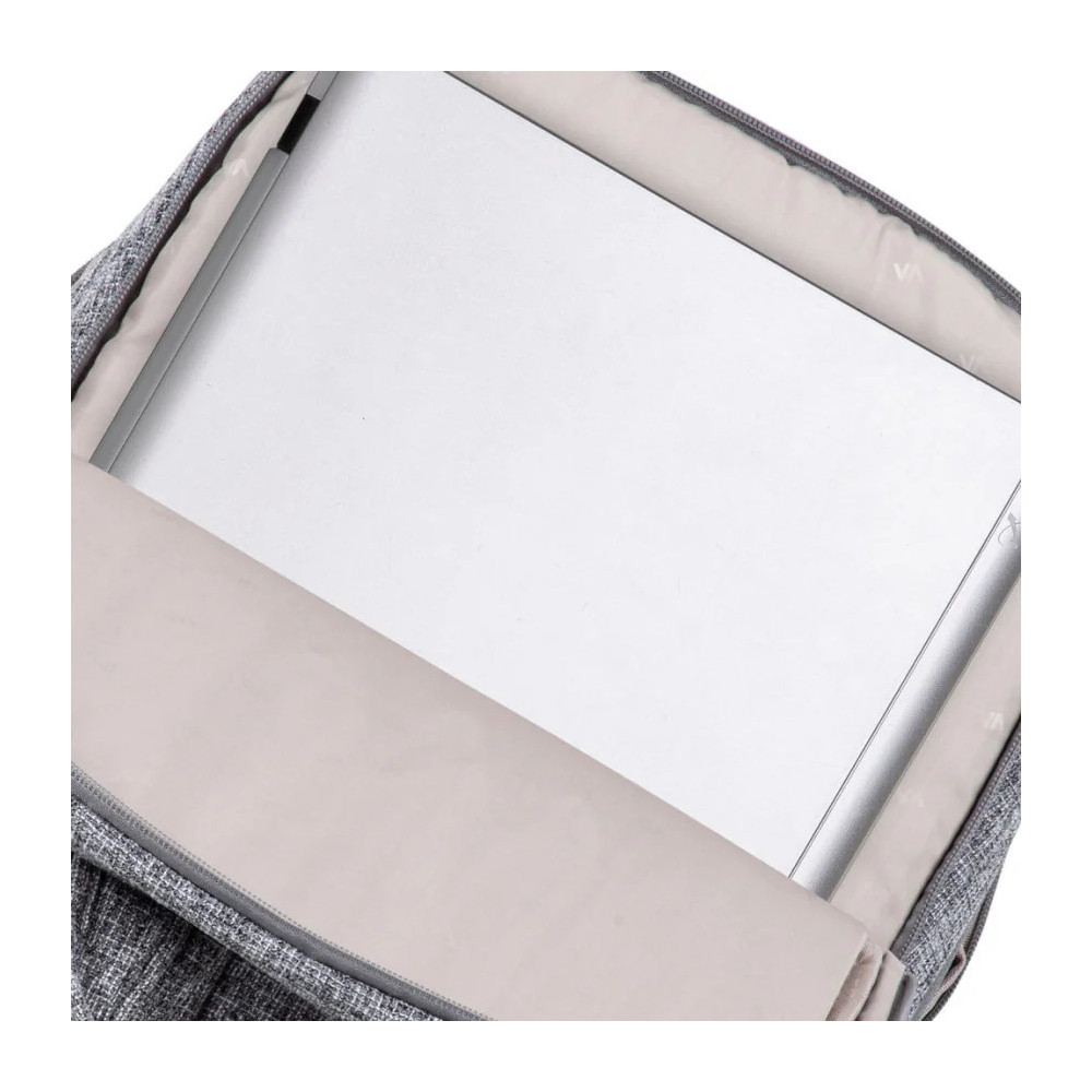 SAC À DOS POUR L'ORDINATEUR PORTABLE 15.6" (7962 LIGHT GREY)