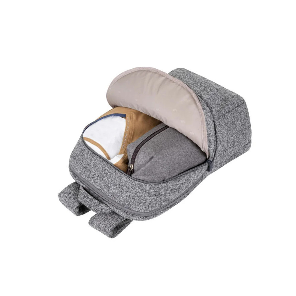 SAC À DOS POUR L'ORDINATEUR PORTABLE 15.6" (7962 LIGHT GREY)