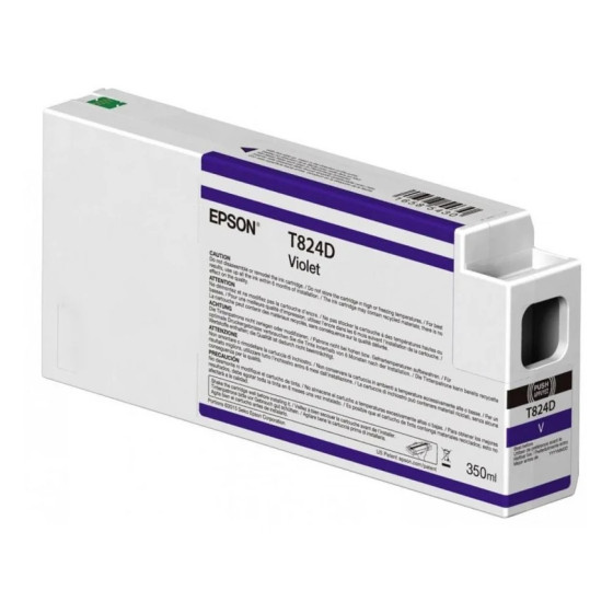 EPSON T824D VIOLET - CARTOUCHE D'ENCRE EPSON ULTRACHROME HDX 350ML (C13T824D00)