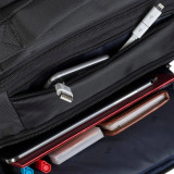 SAC À DOS NOIR POUR ORDINATEURS PORTABLES 15.6" (8262 BLACK)