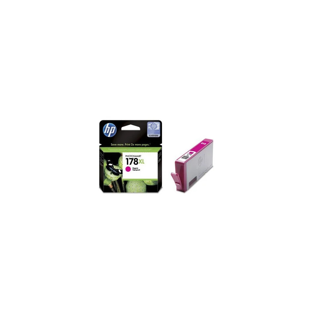 HP 178XL MAGENTA - CARTOUCHE D'ENCRE GRANDE CAPACITÉ HP D'ORIGINE (CB324HE)