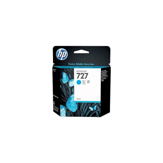 HP 727 CYAN - CARTOUCHE D'ENCRE HP D'ORIGINE (F9J76A)