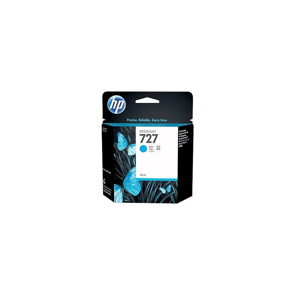 HP 727 CYAN - CARTOUCHE D'ENCRE HP D'ORIGINE (F9J76A)