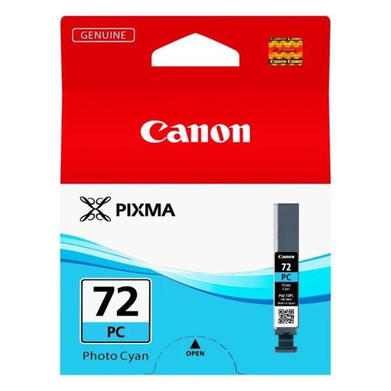 CANON PGI-72PC PHOTO CYAN - CARTOUCHE D'ENCRE CANON D'ORIGINE (6407B001AA)
