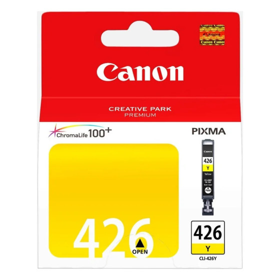 CANON CLI-426Y JAUNE - CARTOUCHE D'ENCRE CANON D'ORIGINE (4559B001AA)