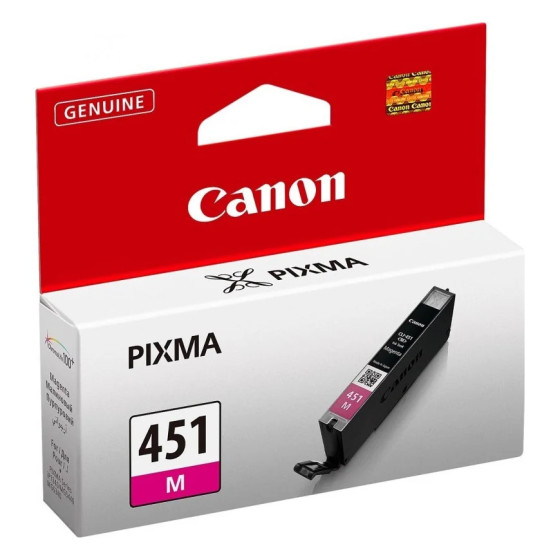 CANON CLI-451M MAGENTA - CARTOUCHE D'ENCRE CANON D'ORIGINE (6525B001AA)