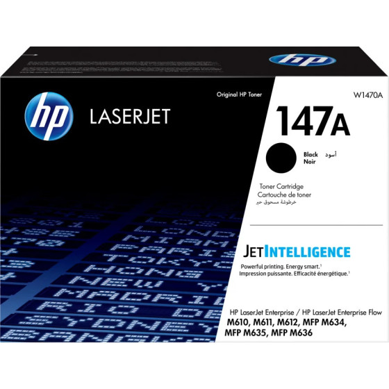 HP 147A NOIR - TONER HP LASERJET D'ORIGINE (W1470A)
