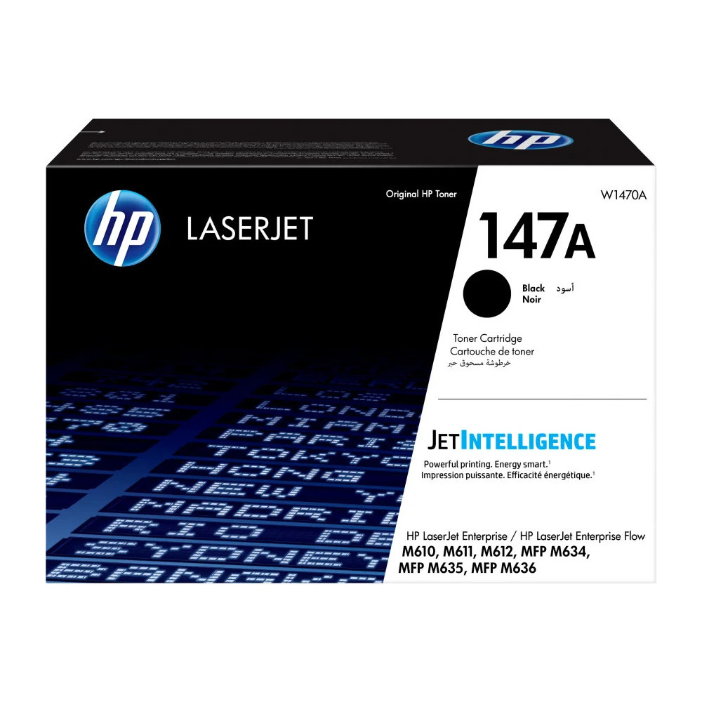 HP 147A NOIR - TONER HP LASERJET D'ORIGINE (W1470A)