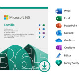 MICROSOFT 365 FAMILLE FRANÇAIS - ABONNEMENT 12 MOIS POUR 6 PERSONNES (PC, MAC, IOS ET ANDROID) (6GQ-01574)