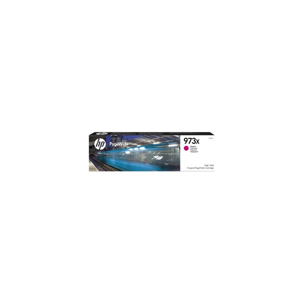 HP 973X MAGENTA - CARTOUCHE PAGEWIDE GRANDE CAPACITÉ HP D'ORIGINE (F6T82AE)