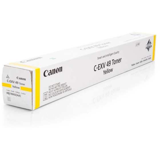 CANON C-EXV 49 JAUNE - TONER CANON D'ORIGINE (8527B002AA)