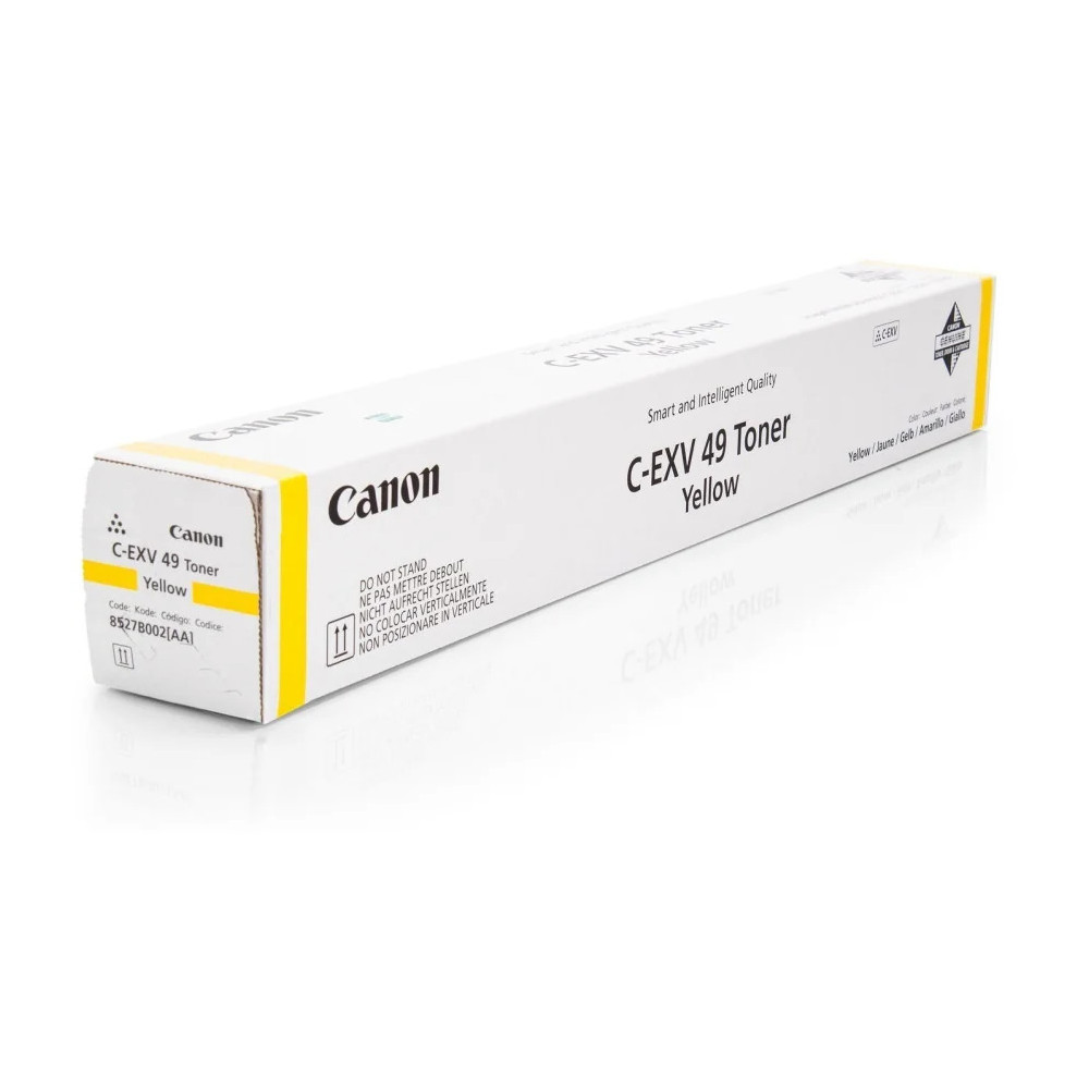CANON C-EXV 49 JAUNE - TONER CANON D'ORIGINE (8527B002AA)
