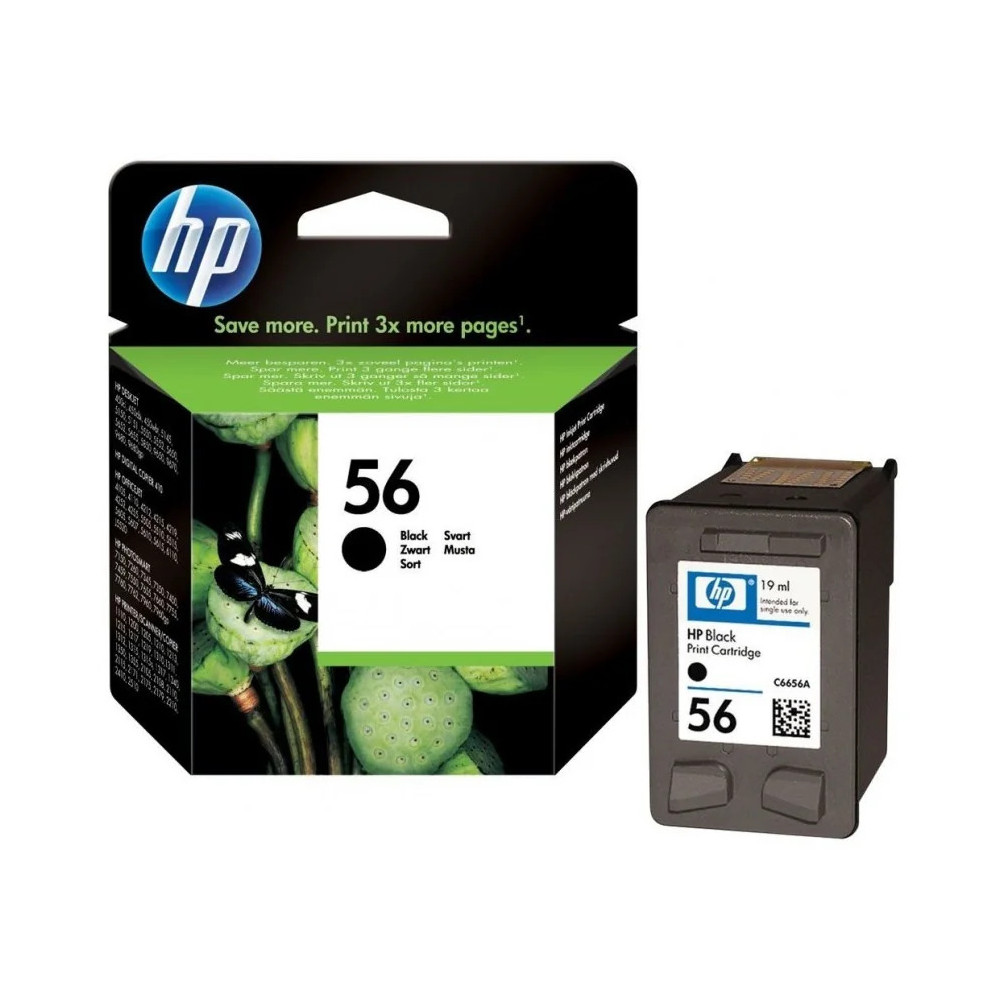 HP 56 NOIR - CARTOUCHE D'ENCRE HP D'ORIGINE (C6656AE)