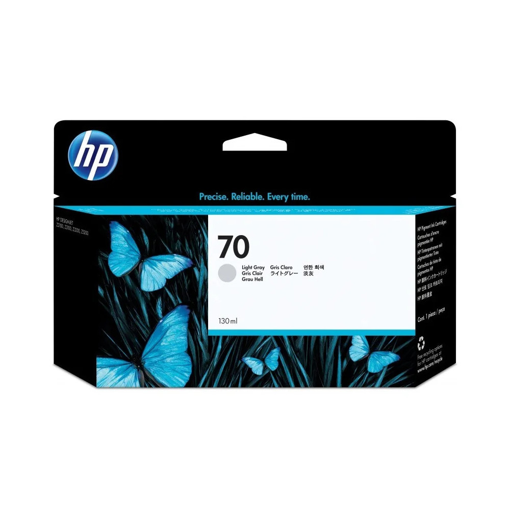 HP 70 GRIS CLAIR - CARTOUCHE D'ENCRE HP D'ORIGINE (C9451A)