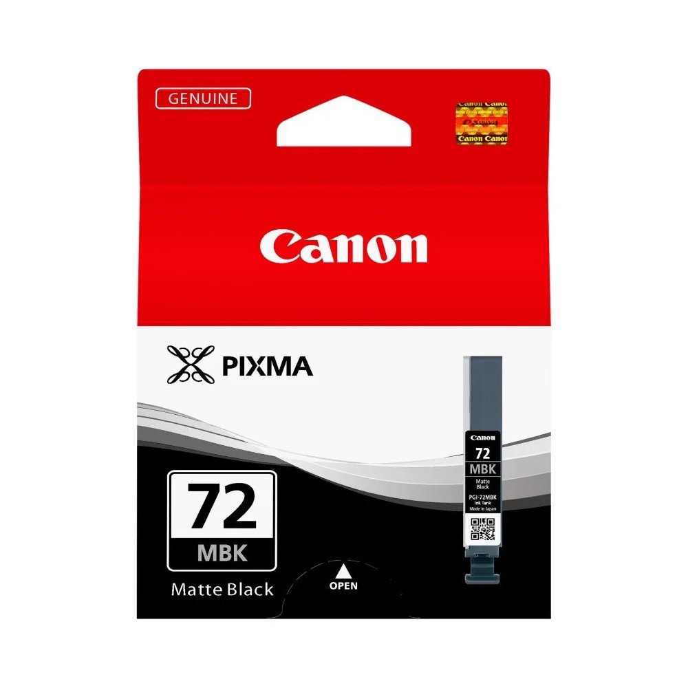 CANON PGI-72MBK NOIR MAT - CARTOUCHE D'ENCRE CANON D'ORIGINE (6402B001AA)