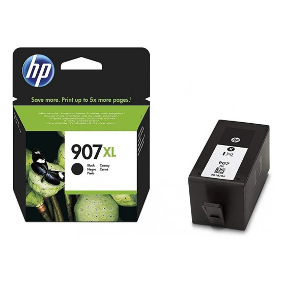 HP 907XL NOIR - CARTOUCHE D'ENCRE GRANDE CAPACITÉ HP D'ORIGINE (T6M19AE)