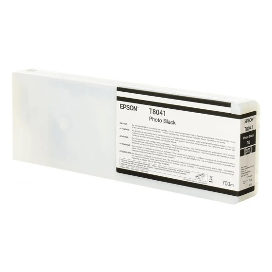 EPSON T8041 PHOTO NOIR - CARTOUCHE D'ENCRE EPSON ULTRACHROME HDX/HD 700ML (C13T804100)
