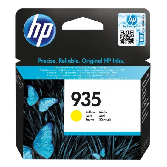 HP 935 Jaune - Cartouche d'encre HP d'origine (C2P22AE)