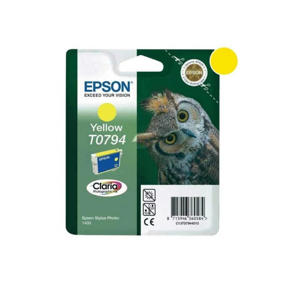 CARTOUCHE EPSON CHOUETTE - ENCRE CLARIA J (C13T07944010)