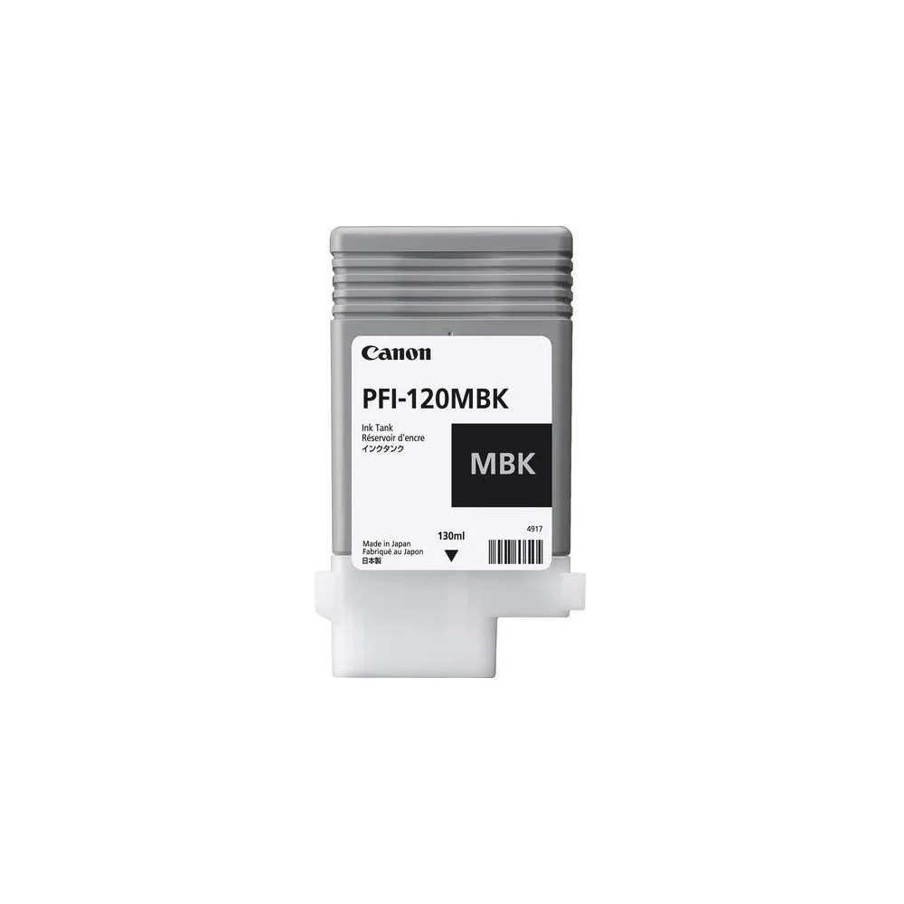 CANON PFI-120 NOIR MAT - CARTOUCHE D'ENCRE CANON D'ORIGINE (2884C001AA)