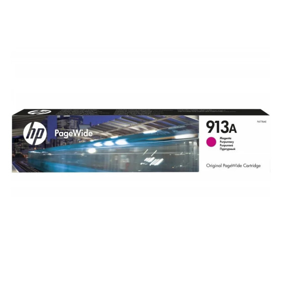 HP 913A MAGENTA - CARTOUCHE PAGEWIDE HP D'ORIGINE (F6T78AE)