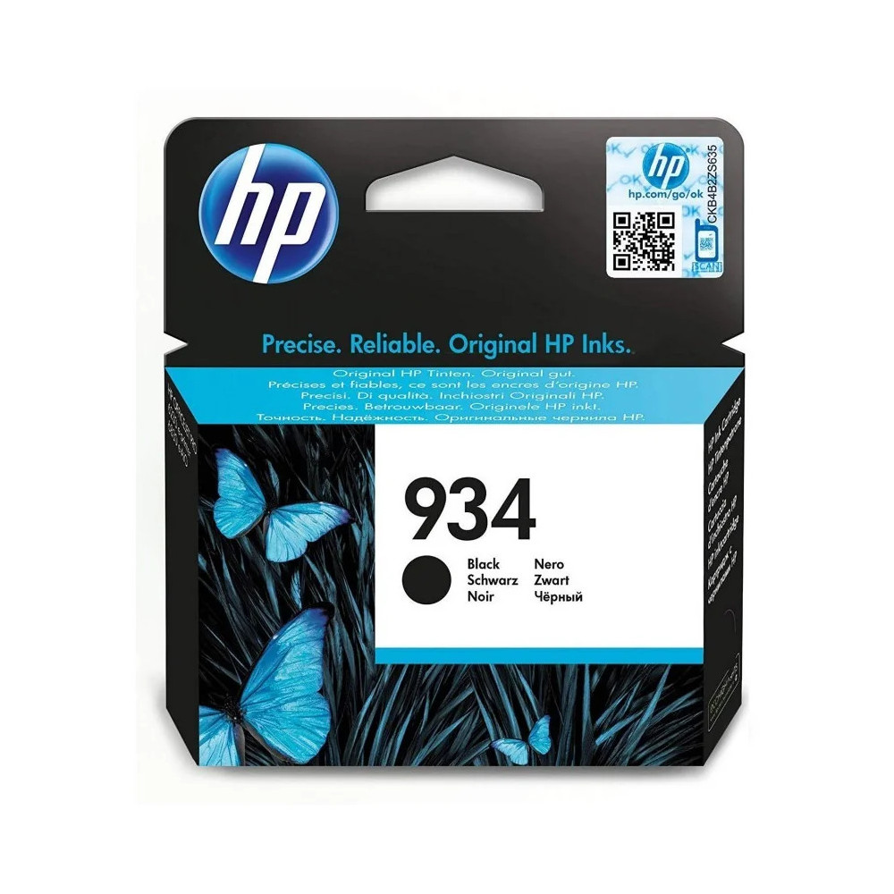 HP 934 NOIR - CARTOUCHE D'ENCRE HP D'ORIGINE (C2P19AE)
