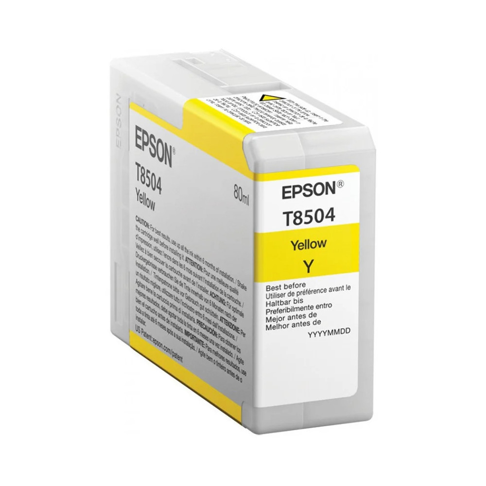 EPSON T8504 JAUNE - CARTOUCHE D'ENCRE EPSON D'ORIGINE (C13T850400)