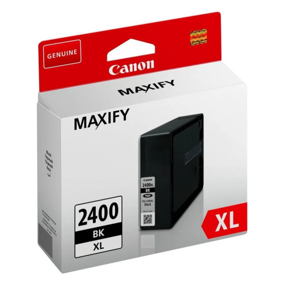 CANON PGI-2400XL BK NOIR - CARTOUCHE D'ENCRE GRANDE CAPACITÉ CANON D'ORIGINE (9257B001AA)