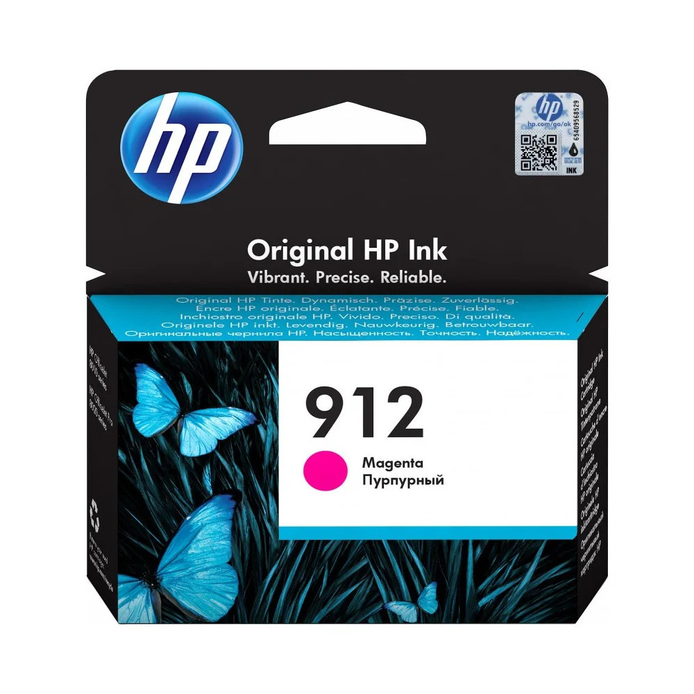 HP 912 MAGENTA - CARTOUCHE D'ENCRE HP D'ORIGINE (3YL78AE)