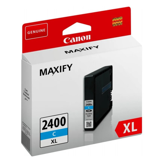 CANON PGI-2400XL C CYAN - CARTOUCHE D'ENCRE GRANDE CAPACITÉ CANON D'ORIGINE (9274B001AA)