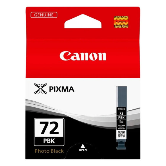CANON PGI-72PBK NOIR PHOTO - CARTOUCHE D'ENCRE CANON D'ORIGINE (6403B001AA)