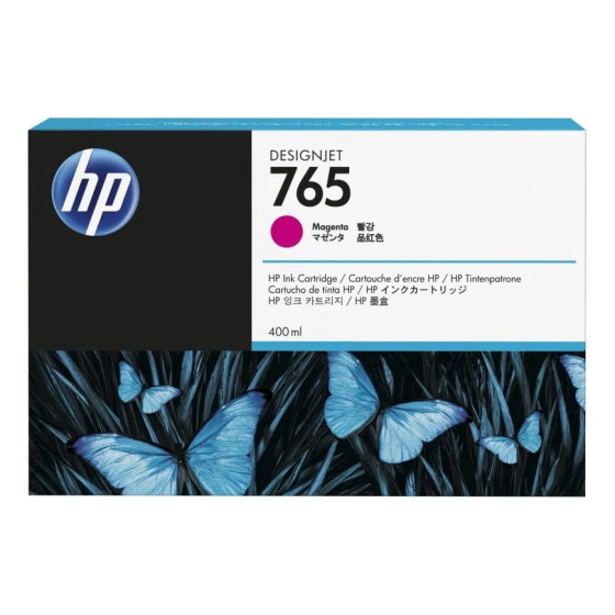 HP 765 MAGENTA (F9J51A) - CARTOUCHE D'ENCRE HP D'ORIGINE