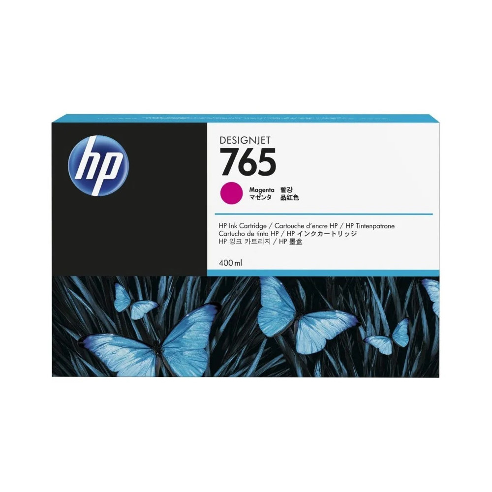HP 765 MAGENTA (F9J51A) - CARTOUCHE D'ENCRE HP D'ORIGINE