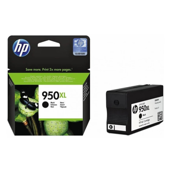 HP 950XL NOIR - CARTOUCHE D'ENCRE GRANDE CAPACITÉ HP D'ORIGINE (CN045AE)